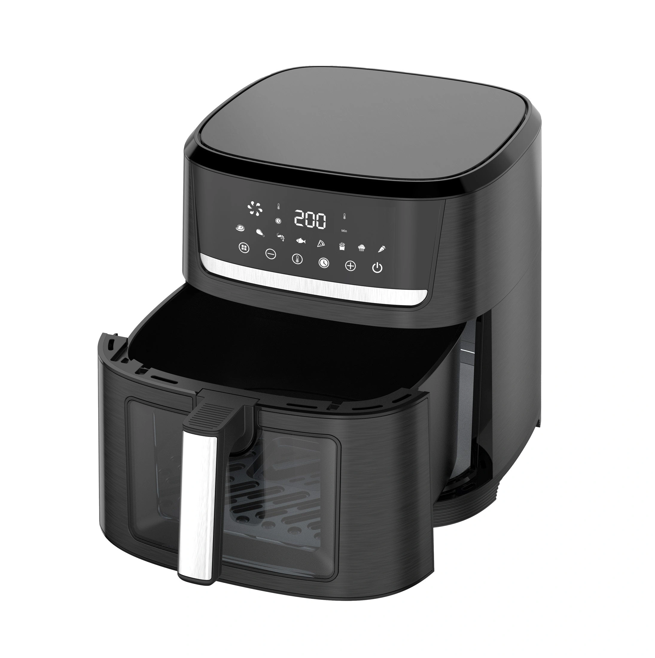 Air Fryer Upgrade 10L Powerhouse Window View Crispy Delights 1700 Watts
