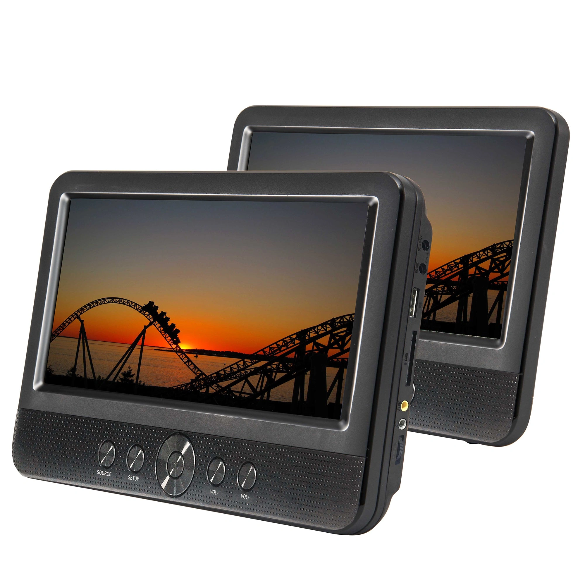 Dual Screen Car DVD Player – Perfect Road Trip Entertainment!